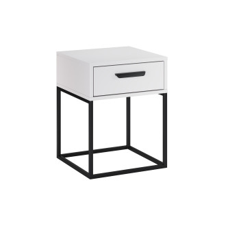 Comad NAVELLO WHITE 61-40-1S Noční stolek 40 cm 1 zásuvka