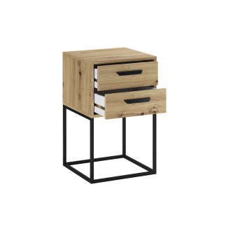Comad NAVELLO ARTISAN 61-40-2S Noční stolek 40 cm 2 zásuvky