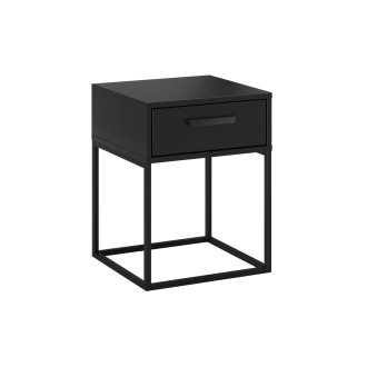 Comad NAVELLO BLACK 61-40-1S Noční stolek 40 cm 1 zásuvka