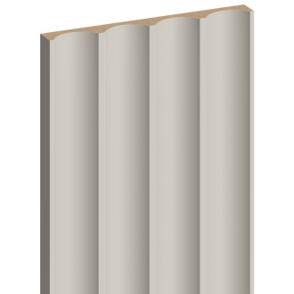 Mexen Strio 01 drážkované nástěnné lišty 280 x 14,5 cm (2 ks), taupe - S120-280-01-313