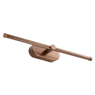 Koupelnové nástěnné LED svítidlo APP1895-1W 40 cm BRUSH COPPER