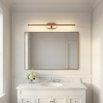 Koupelnové nástěnné LED svítidlo APP1896-1W 60 cm BRUSH COPPER