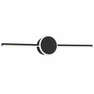 Rea Kulatá svítilna nad zrcadlo LED 40cm - černá OSW-07880