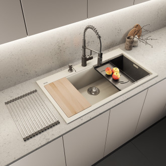 Wooden board for Tau sinks, beech