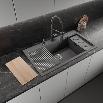 Wooden board for Tau sinks, oak
