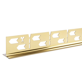 Rea Listwa spadkowa brodzikowa 120cm Gold REA-K3204