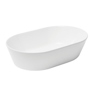 Umyvadlo na desku SAT Project 50,5x36,5 cm bez otvoru pro baterii SATUMPRO50360