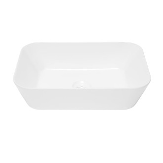 Umyvadlo na desku SAT Project 50,5x36,5 cm bez otvoru pro baterii SATUMPRO5036