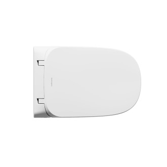 SAT Ultimax balíček závěsného bezokrajového WC s prkénkem SoftClose a instalačním rámem OFSWH1B