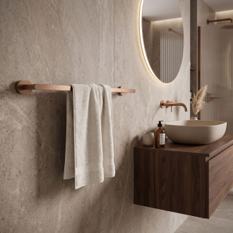 Koupelnový věšák Til 101 Brush Copper