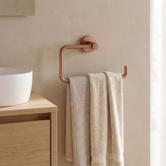 Koupelnový věšák 5610 Leo Brush Copper