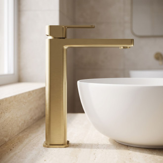 REA Koupelnová baterie Arlo Brush Gold REA-B0977