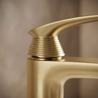 Umyvadlová baterie PREMIUM REA Como Brush Gold High