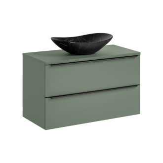 Comad SET-SOG B GREEN 100CM UN LENA-MB Nábytková sestava 100 cm s deskou a umyvadlem