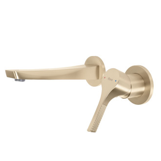 Podomítková umyvadlová baterie REA Maxim Brush Gold + BOX