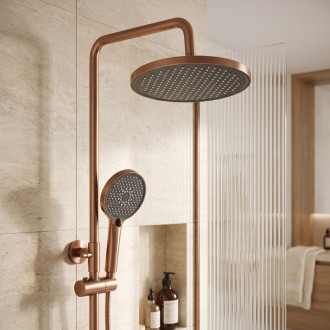 Sprchový set PREMIUM Rea Maxim Brush Copper