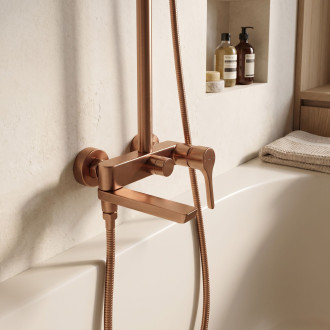 Sprchový set PREMIUM Rea Maxim Brush Copper