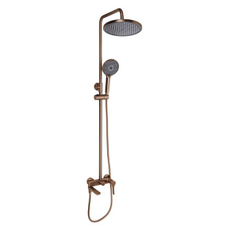 Sprchový set PREMIUM Rea Maxim Brush Copper