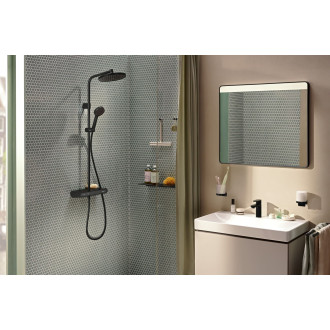 Sprchový systém Hansgrohe Activera S s termostatickou baterií matná černá 28638670