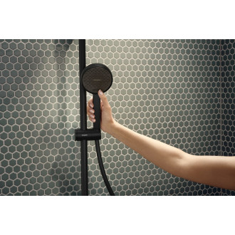 Sprchový systém Hansgrohe Activera Q s termostatickou baterií matná černá 28649670