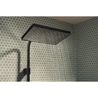 Sprchový systém Hansgrohe Activera Q bez baterie matná černá 28757670