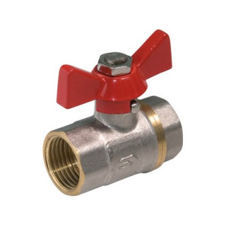 Kohout Slovarm kulový 1" vni/vni motýl KE-230 DN25 400003