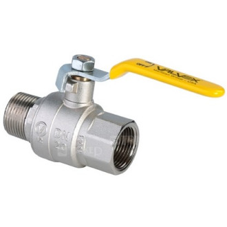 Kohout Valvex kulový 1" vni/vně páka PLYN 3414090
