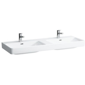 LAUFEN PRO S dvojumyvadlo s 2otvory 130x46 H8149680001041