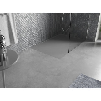 Mexen Amon obdélníková sprchová vanička SMC 90 x 80 cm, šedá - 4F618090