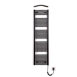 Radiátor Thermal Trend koupelnový "KDO-E" 450x1840-600W RAL 9005 MAT