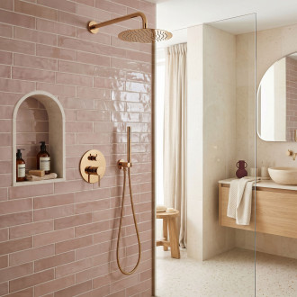 REA Podomítková sprchová sada Copper + BOX REA-P7999