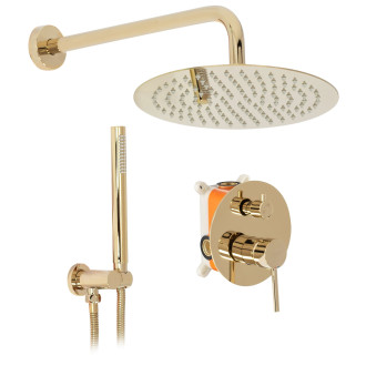 Rea Podomítkový sprchový set Lungo Gold REA-P4110