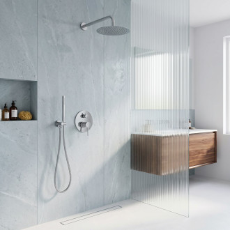 Rea Podomítkový sprchový set Lungo Chrom REA-P8007