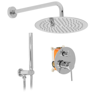 Rea Podomítkový sprchový set Lungo Chrom REA-P8007
