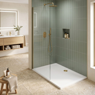 REA Sprchová akrylová vanička Belmond White 90x120 KPL-14373