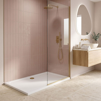 REA Sprchová akrylová vanička Belmond White 90x120 KPL-14373