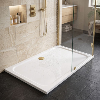REA Sprchová akrylová vanička Belmond White 90x120 KPL-14373