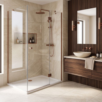 REA Sprchová akrylová vanička Belmond White 90x120 KPL-04373