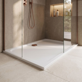 REA Sprchová akrylová vanička Belmond White 90x120 KPL-04373