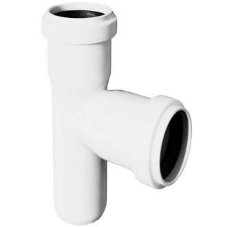 HTEA odbočka odpadní 32/32/87° 559660 BÍLÁ