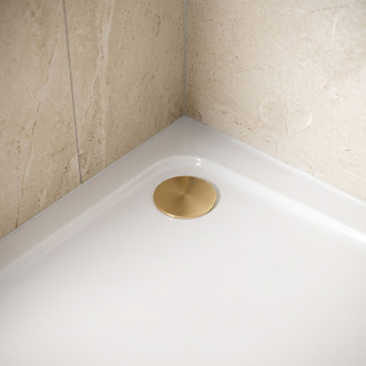 REA Sprchová akrylová vanička Belmond White 90x90 KPL-14371