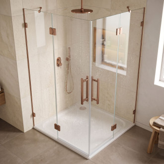 REA Sprchová akrylová vanička Belmond White 90x90 KPL-04371