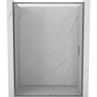 Posuvné sprchové dveře Mexen Exo-S 180 cm, průhledné, stříbrná - 8151-180-000-95-00