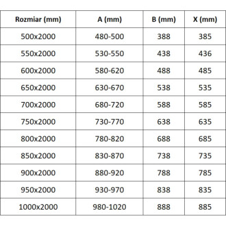 Sprchové dveře Mexen Exo-B s otočným mechanismem 90 cm, průhledné, stříbrná - 817-090-000-95-00