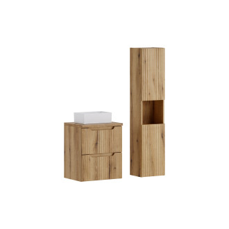 Comad SET-NOCE B OAK 50CM S UN GAJA HC Koupelnová sestava 50 cm