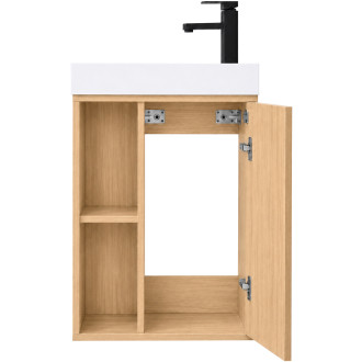 CERANO - Umyvadlová skříňka pro WC Sofia - dub Vicenza - 49,5x62x25 cm