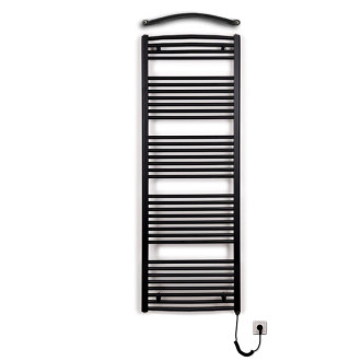 Radiátor Thermal Trend koupelnový "KDO-E" 450x1320-400W RAL 9005 MAT