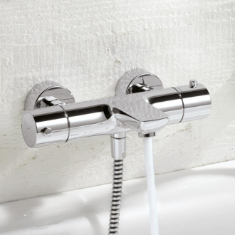 KLUDI OBJEKTA Sprchová a vanová termostatická baterie, chrom 352010538