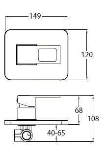 OPTIMA - LEVANTA sprchová podomítková LE210