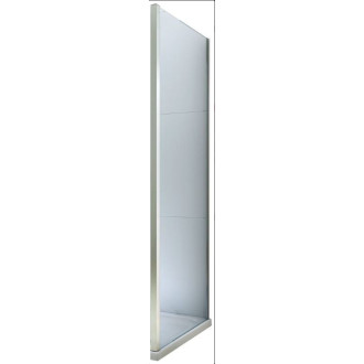 Mexen APIA stěna 90x190 cm 5mm chrom transparent 840-090-000-01-00